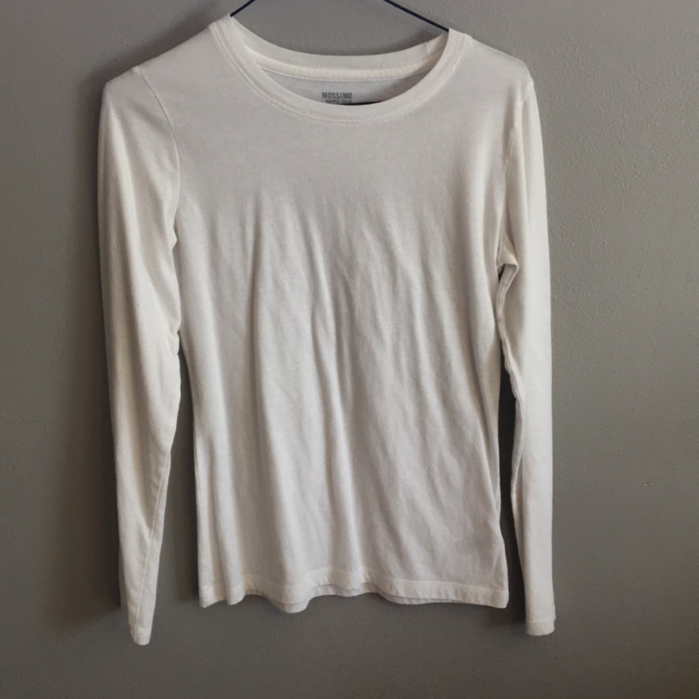 Plain White Long Sleeve Tee